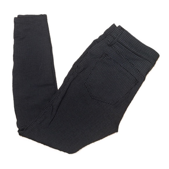 NWOT Loft size 2 Yoga dress pants 27” inseam black and gray checkered - Picture 5 of 7